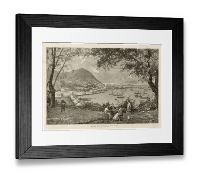 Framed Print : Brits at Hong Kong Framed Print : Brits at Hong Kong