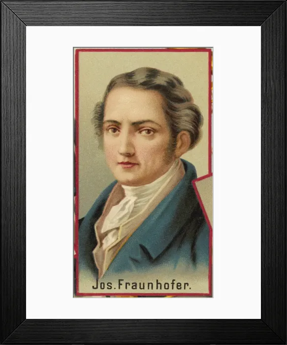 Framed Print : Josef Von Fraunhofer Framed Print : Josef Von Fraunhofer