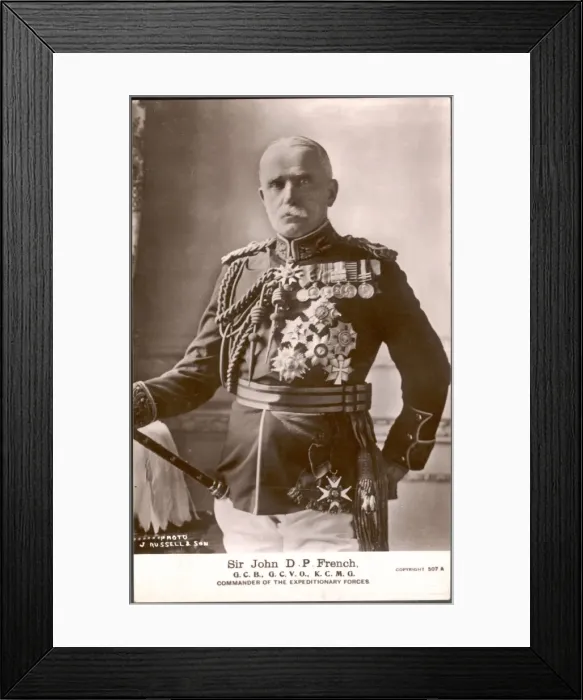 Framed Print : Sir John French (P card) Framed Print : Sir John French (P card)