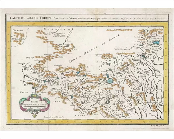Map  /  China  /  Tibet 1749