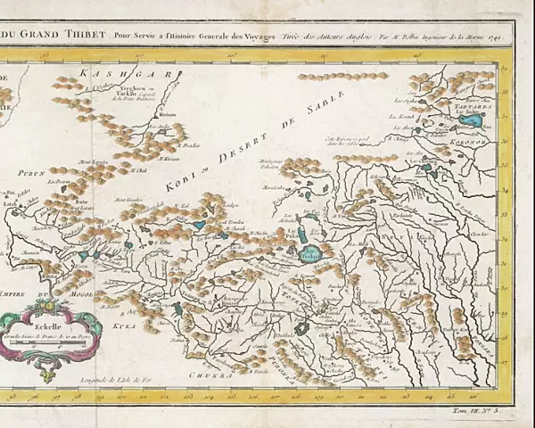 Map  /  China  /  Tibet 1749