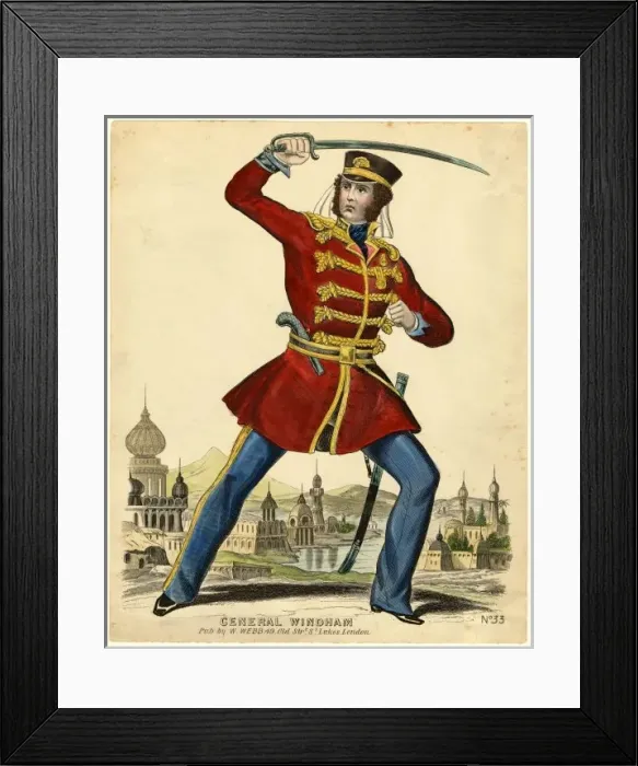 Framed Print : Military / Dress / 19th Cent Framed Print : Military / Dress / 19th Cent