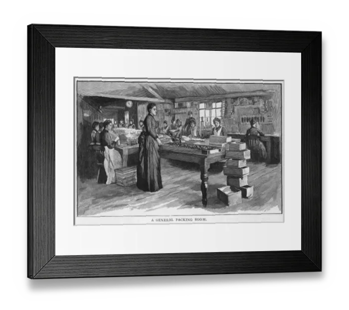 Framed Print : Factory Interior Framed Print : Factory Interior