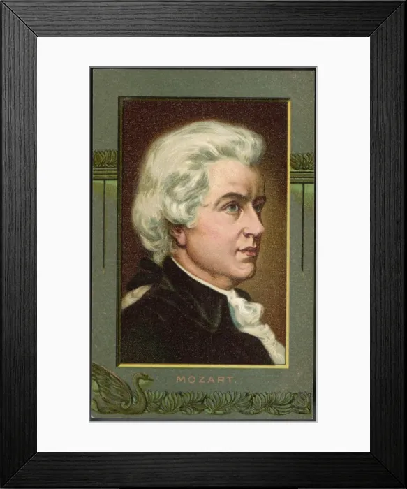 Framed Print : Wolfgang Amadeus Mozart Framed Print : Wolfgang Amadeus Mozart