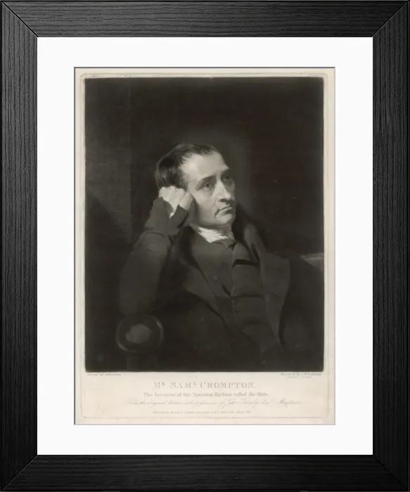 Framed Print : Samuel Crompton Framed Print : Samuel Crompton