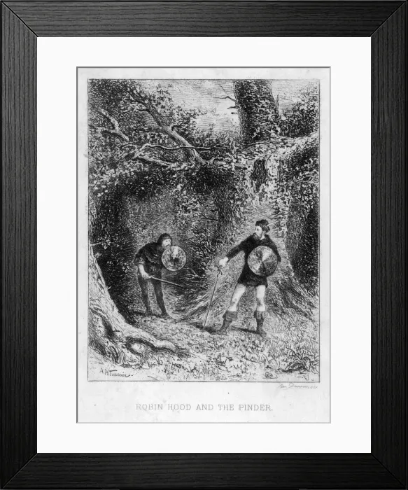 Framed Print : Myth / Robin Hood Framed Print : Myth / Robin Hood