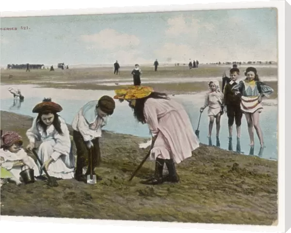 Children on Beach 1907