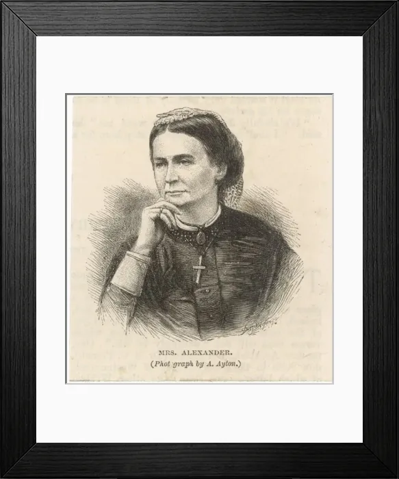 Framed Print : Mrs Alexander Framed Print : Mrs Alexander