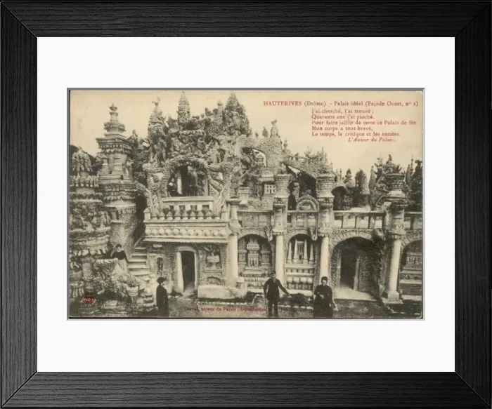 Framed Print : Palais Ideal Framed Print : Palais Ideal
