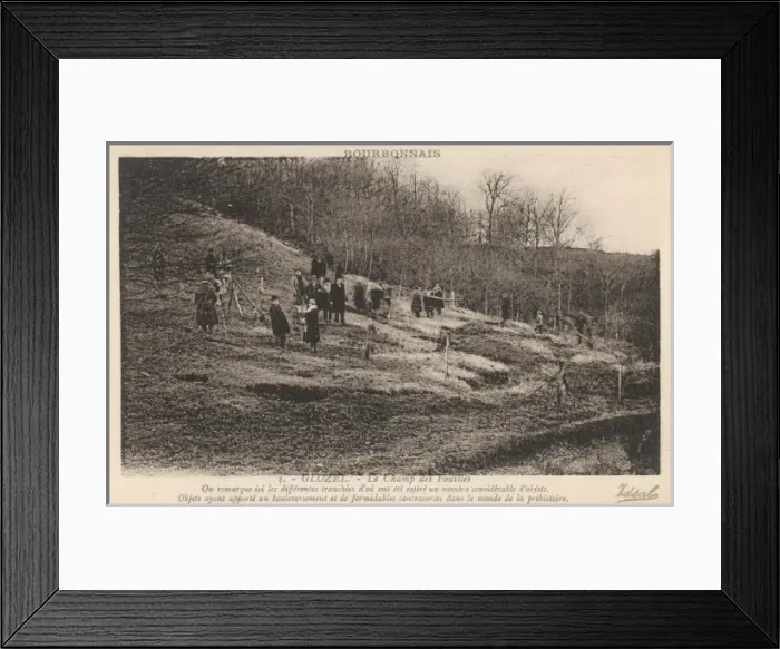 Framed Print : France / Archae / Glozel Framed Print : France / Archae / Glozel