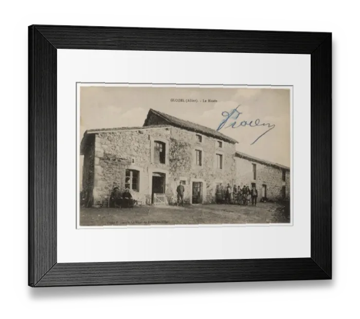 Framed Print : France / Archae / Glozel Framed Print : France / Archae / Glozel