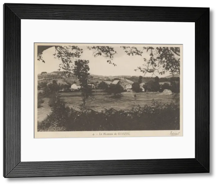 Framed Print : France / Archae / Glozel Framed Print : France / Archae / Glozel