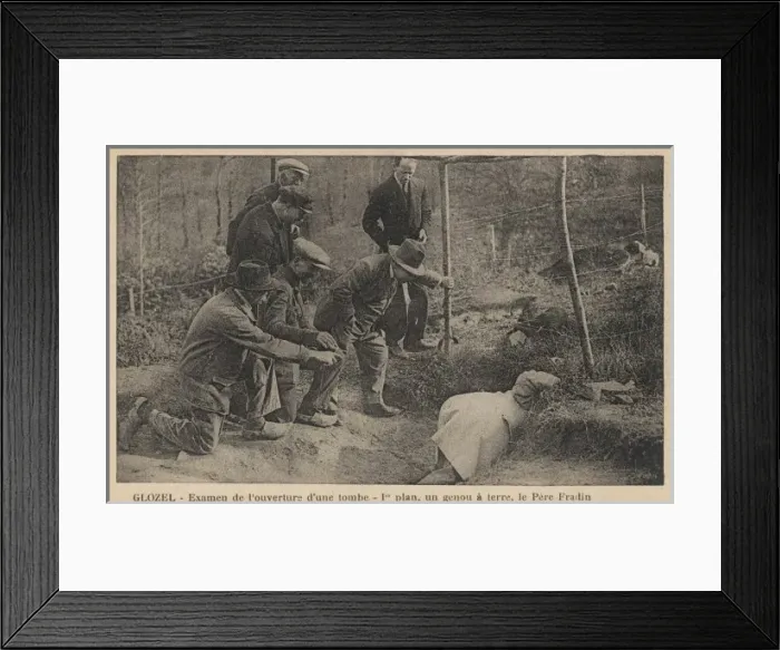 Framed Print : France / Archae / Glozel Framed Print : France / Archae / Glozel