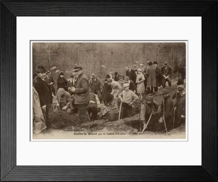 Framed Print : France / Archae / Glozel Framed Print : France / Archae / Glozel