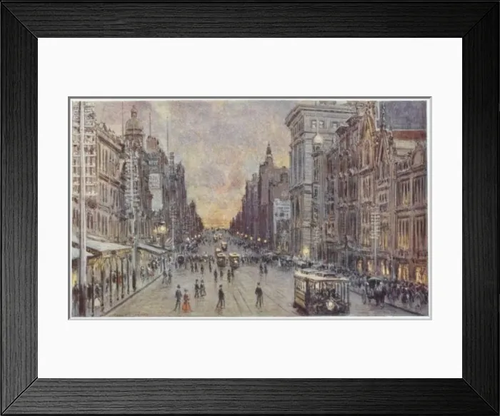 Framed Print : Australia / Melbourne Framed Print : Australia / Melbourne