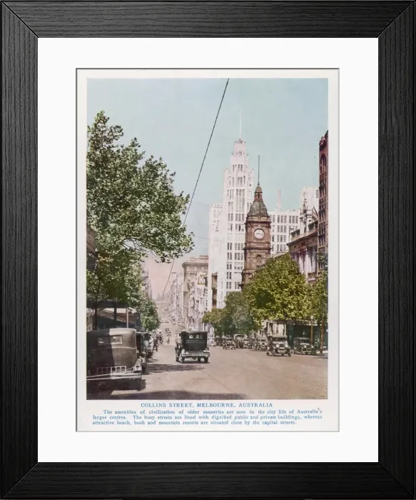 Framed Print : Australia / Melbourne Framed Print : Australia / Melbourne