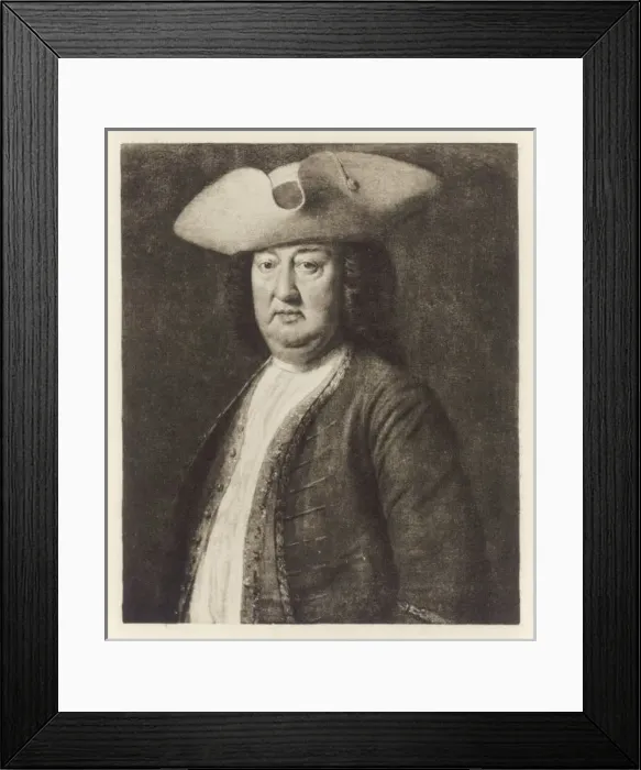 Framed Print : Richard Beau Nash - 1 Framed Print : Richard Beau Nash - 1