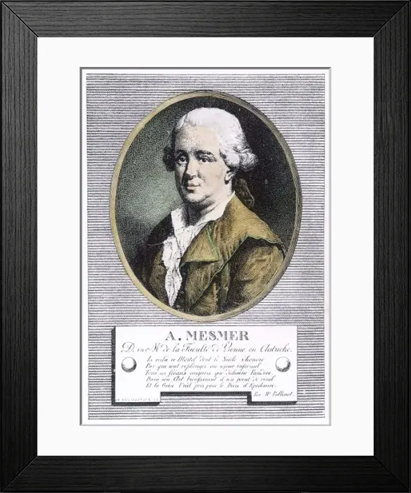 Framed Print : Portrait of Mesmer Framed Print : Portrait of Mesmer
