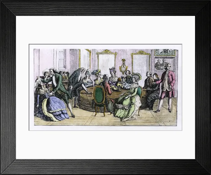 Framed Print : Mesmers Baquet Framed Print : Mesmers Baquet