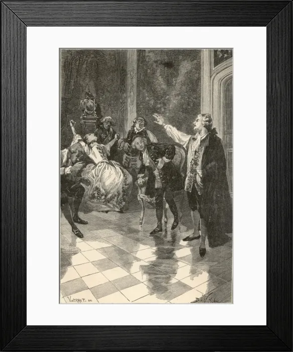Framed Print : Mesmer Demonstration Framed Print : Mesmer Demonstration