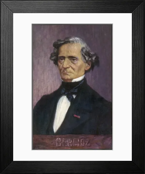 Framed Print : Berlioz - Postcard Framed Print : Berlioz - Postcard