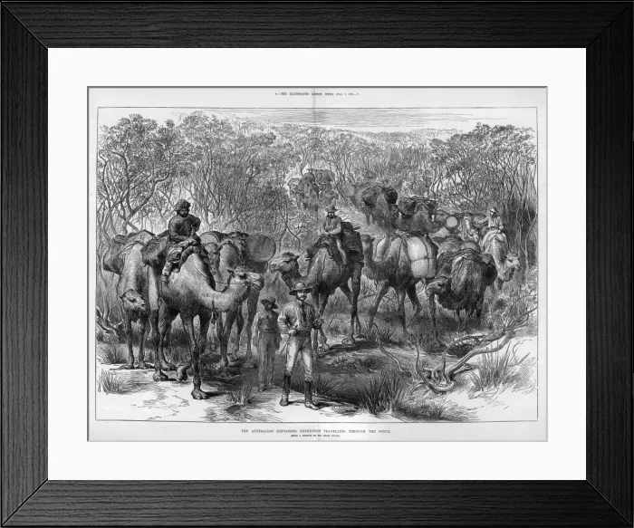 Framed Print : Giles Australian Trips Framed Print : Giles Australian Trips