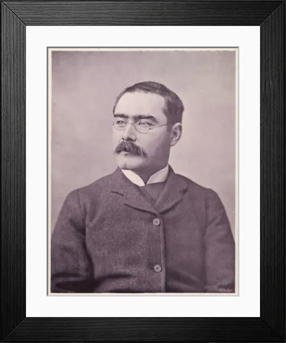 Framed Print : Rudyard Kipling Framed Print : Rudyard Kipling