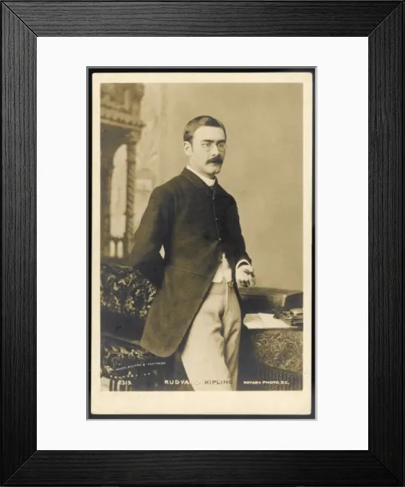 Framed Print : KIPLING. English writer, Rudyard Kipling (1865-1936) Framed Print : KIPLING. English writer, Rudyard Kipling (1865-1936)