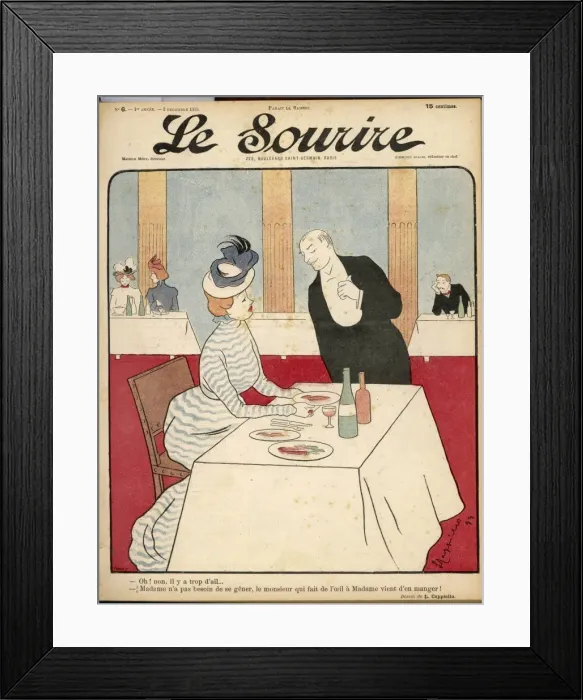 Framed Print : Too Garlicky for Lady Framed Print : Too Garlicky for Lady