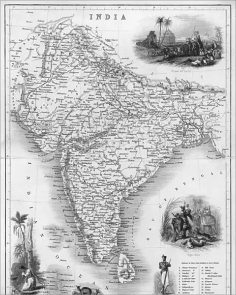 Map  /  Asia  /  India C1850
