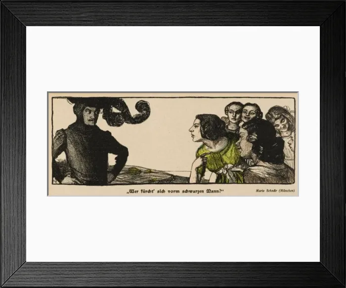 Framed Print : Folklore / Men in Black Framed Print : Folklore / Men in Black