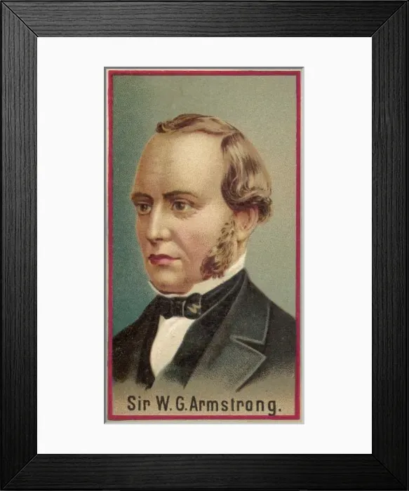 Framed Print : Sir William Armstrong Framed Print : Sir William Armstrong