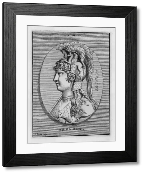 Framed Print : ASPASIA Greek adventuress and consort of Pericles Date: 470 - 410 BC Framed Print : ASPASIA Greek adventuress and consort of Pericles Date: 470 - 410 BC