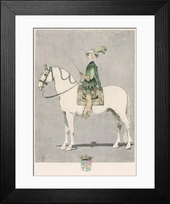 Framed Print : Caesar-Aug. De Bellegde Framed Print : Caesar-Aug. De Bellegde
