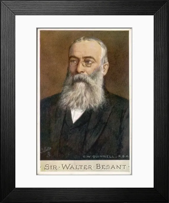 Framed Print : Sir Walter Besant Framed Print : Sir Walter Besant