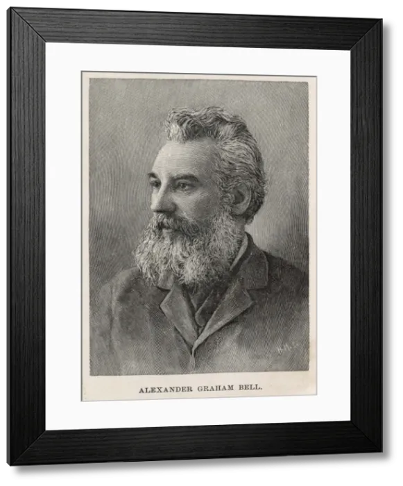 Framed Print : Alexander Graham Bell Framed Print : Alexander Graham Bell