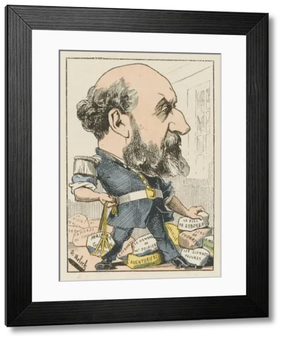 Framed Print : Emile Augier Framed Print : Emile Augier