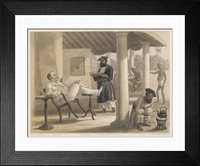Framed Print : Curry&rice / On Verandah Framed Print : Curry&rice / On Verandah