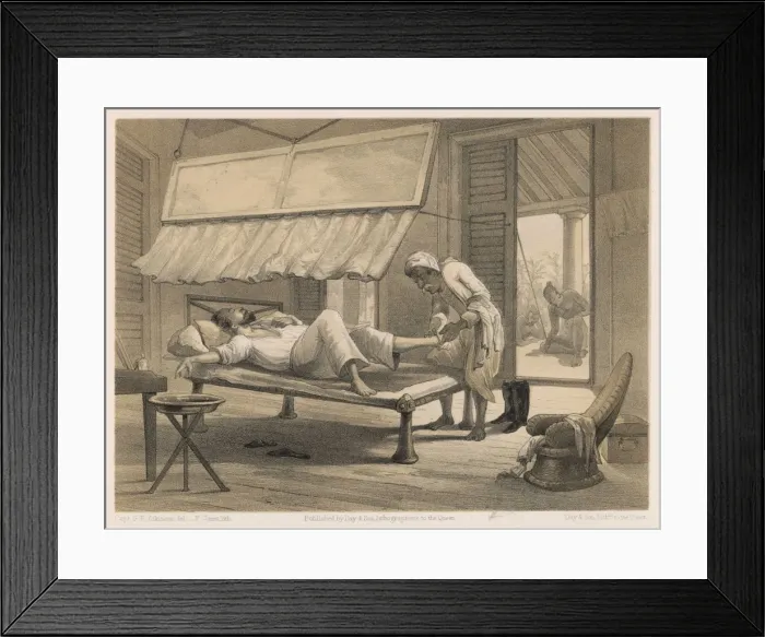 Framed Print : Curry&rice / Man Relaxes Framed Print : Curry&rice / Man Relaxes