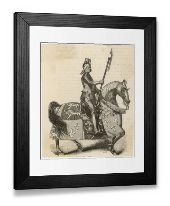 Framed Print : Henry VI in Armour Framed Print : Henry VI in Armour