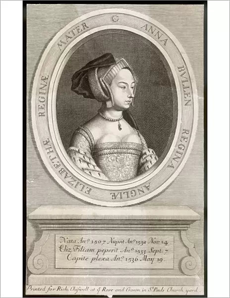 Anne Boleyn  /  Oval Frame