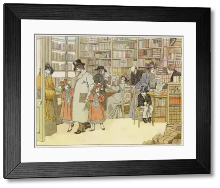Framed Print : Bedfords Book Shop Framed Print : Bedfords Book Shop