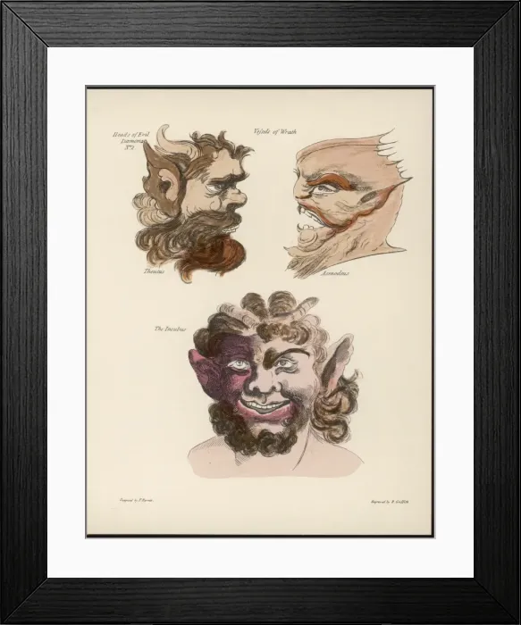 Framed Print : Demons (Barrett) Framed Print : Demons (Barrett)