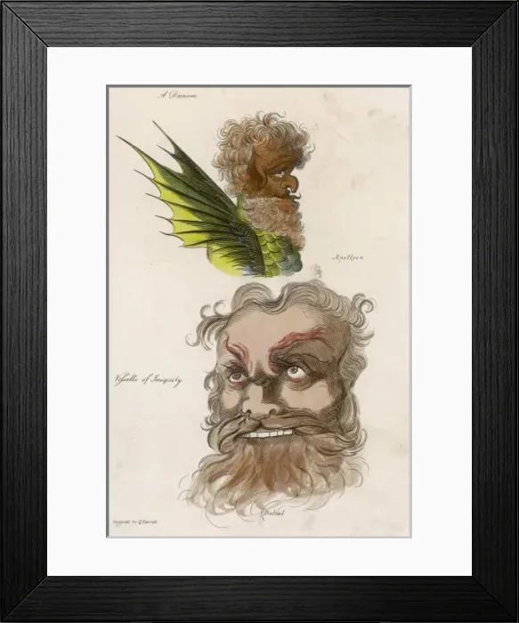 Framed Print : Demons (Barrett) Framed Print : Demons (Barrett)