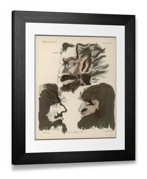 Framed Print : Demons (Barrett) Framed Print : Demons (Barrett)