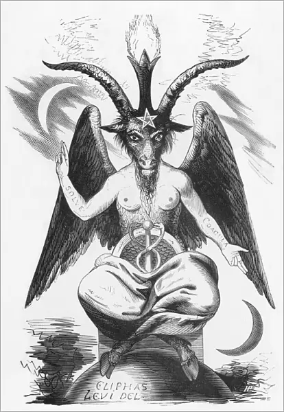 Baphomet by Eliphas Levi - Equilibrium of Opposites