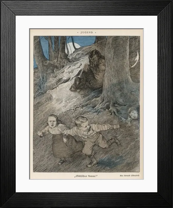 Framed Print : Demon in the Woods Framed Print : Demon in the Woods