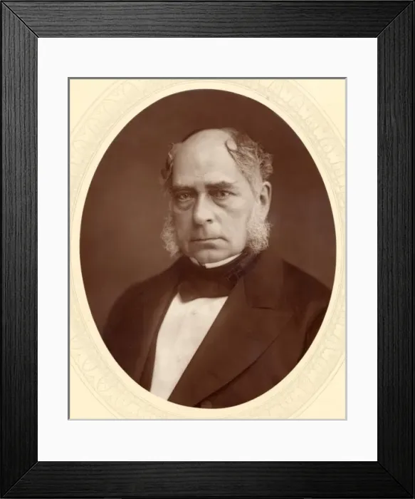 Framed Print : Sir Henry Bessemer / Photo Framed Print : Sir Henry Bessemer / Photo