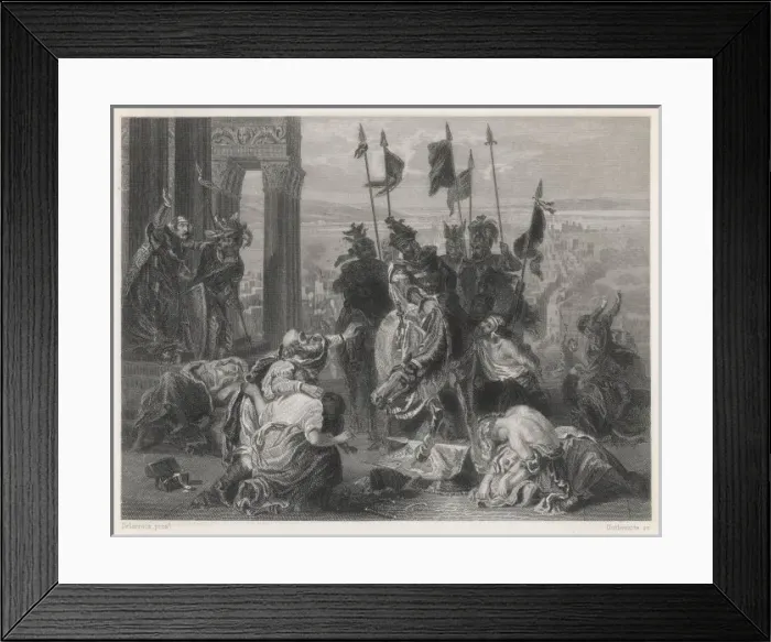 Framed Print : Crusades / Constantinople Framed Print : Crusades / Constantinople