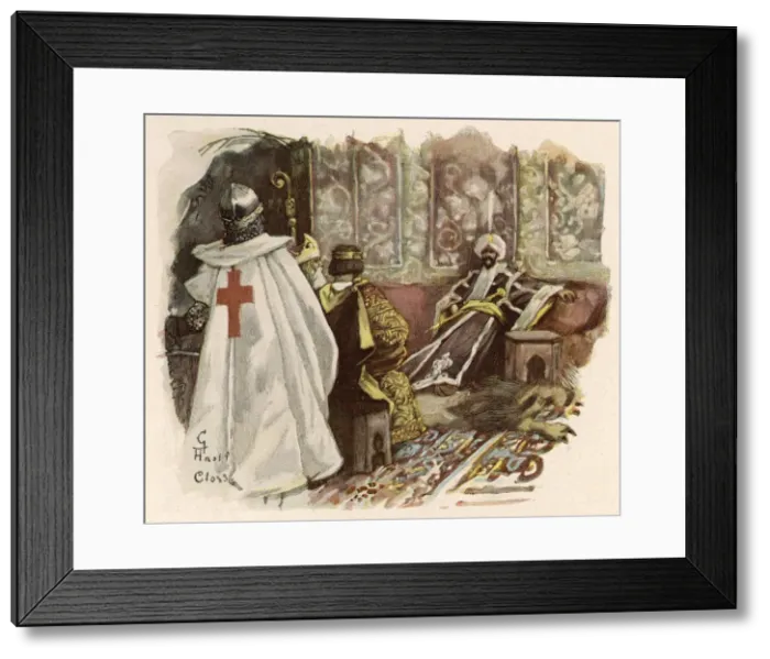 Framed Print : Crusades / Treaty Framed Print : Crusades / Treaty
